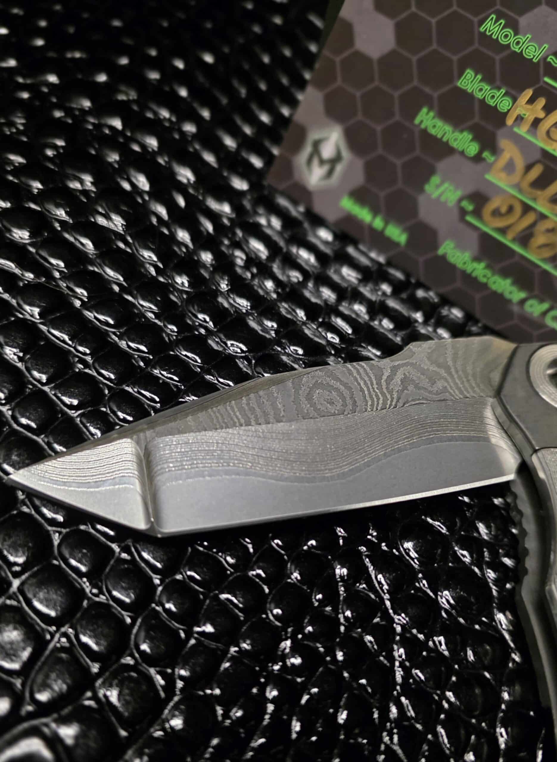 Wraith folding knife designed for premium everyday carry