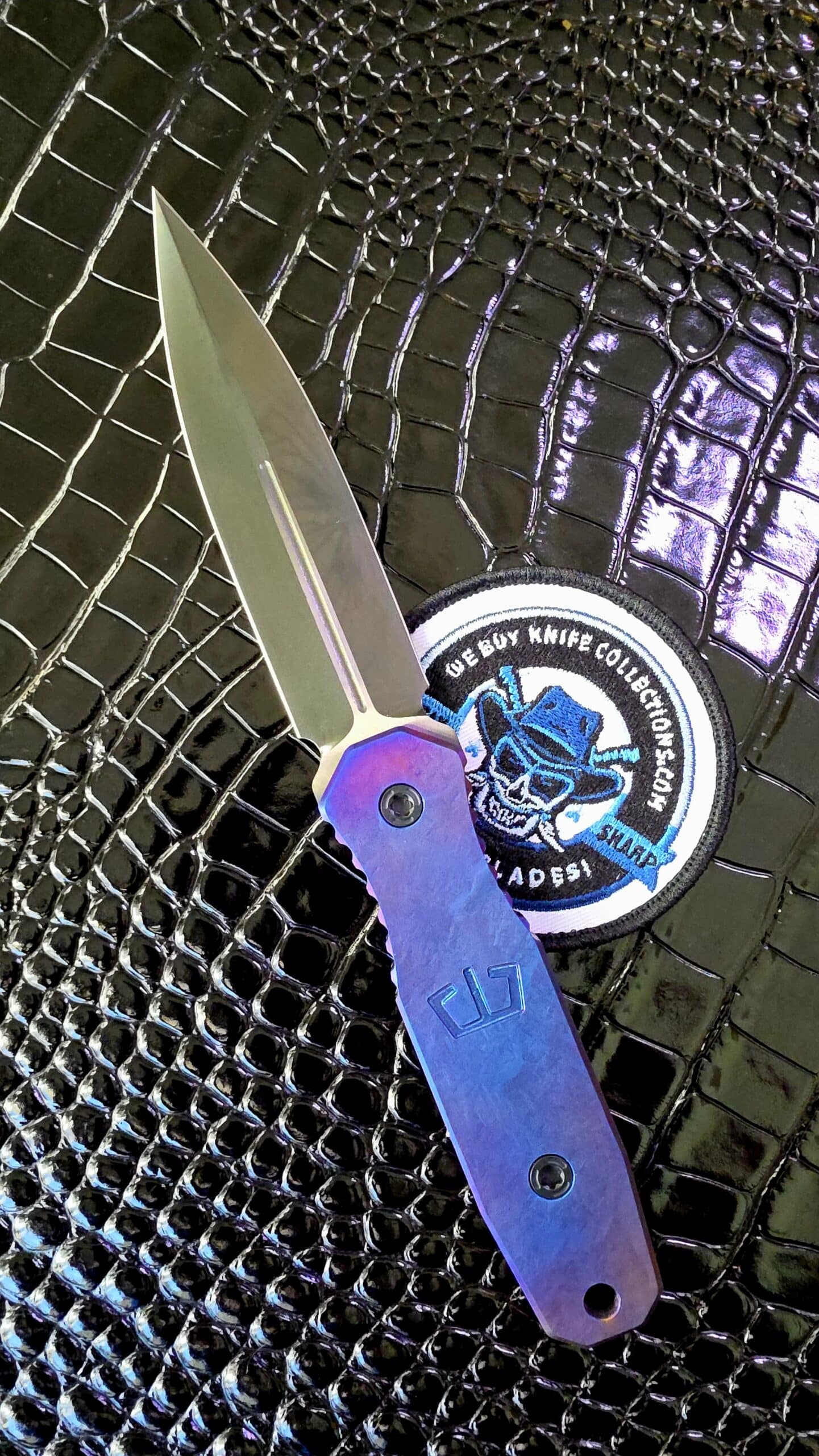 Premium custom Phase 7 SDM dagger with Magnacut blade and MokuTi scales