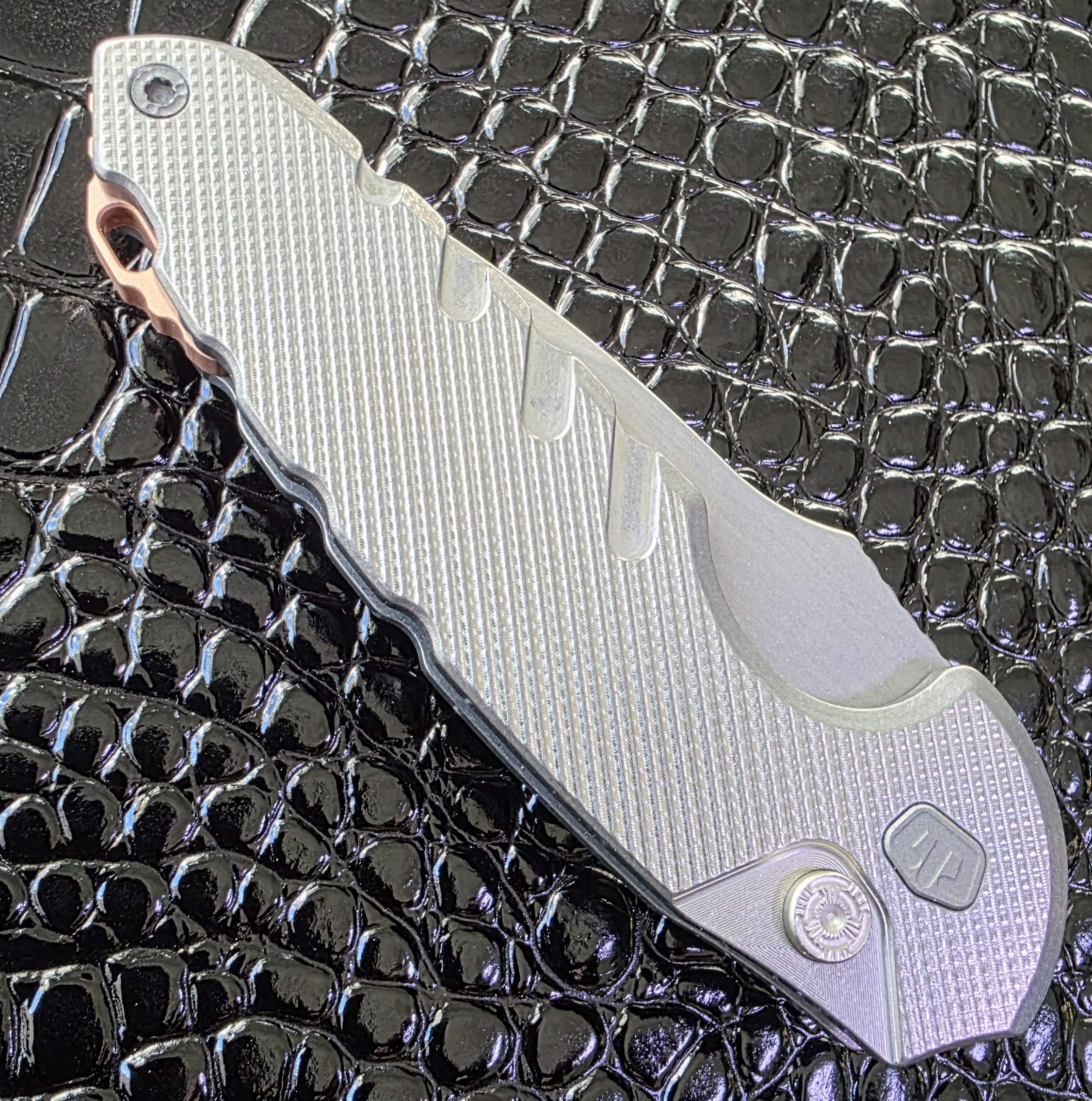 MagnaCut automatic knife Blackside Customs Bad Idea Auto BSC-F1 made in USA