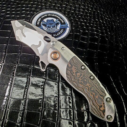 Direware Solo Custom SOLO Modified Classic titanium frame with camo carbon copper inlays