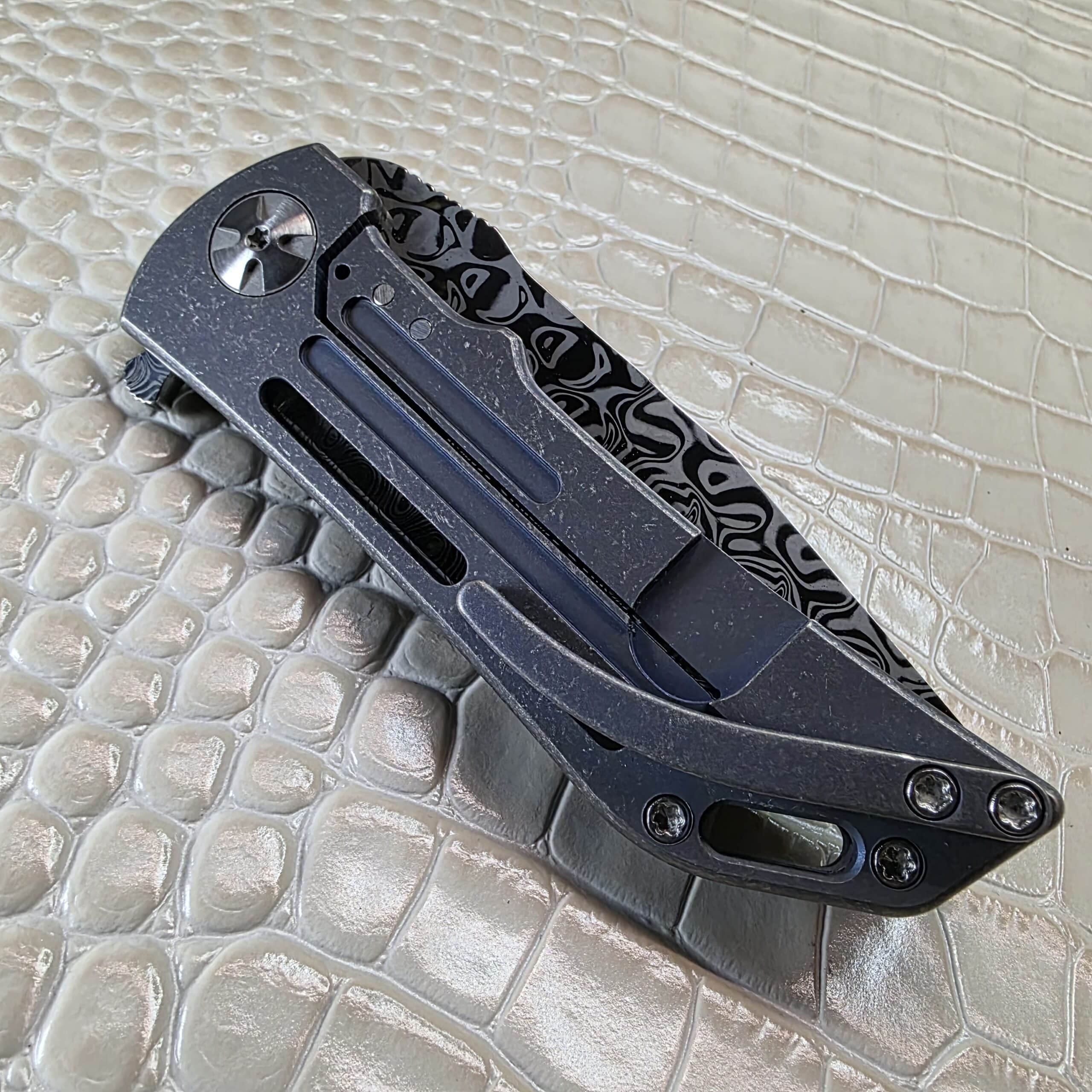 Lockside closed view of Darrel Ralph Custom Dominator Ventilator 2 (V3.5) showing carry profile and hardware