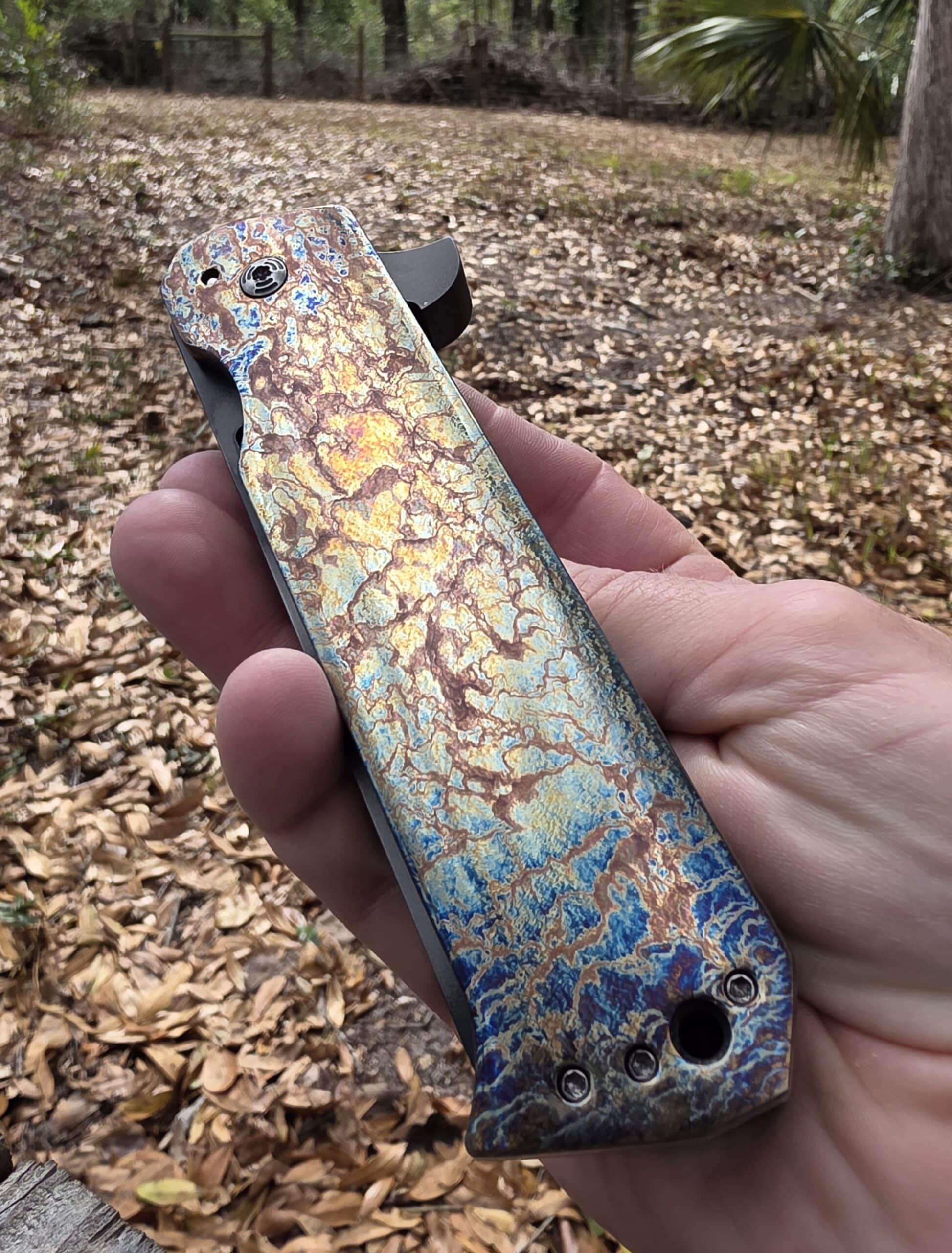 Reese Weiland Custom Fatty Slasher Flipper in the closed position.