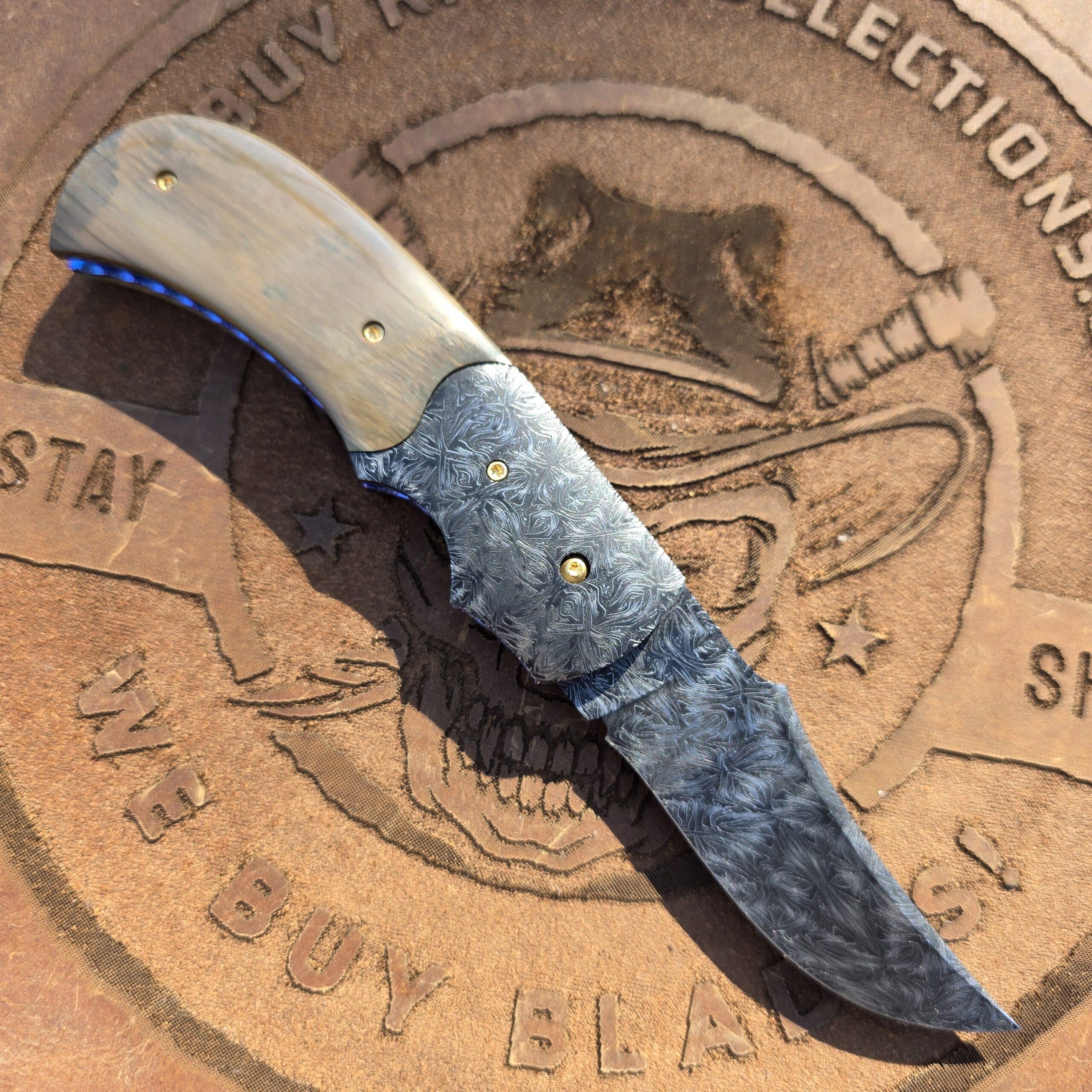 Scott Gallagher Sukattuk Flipper acquired direct from maker at Blade Show Texas.