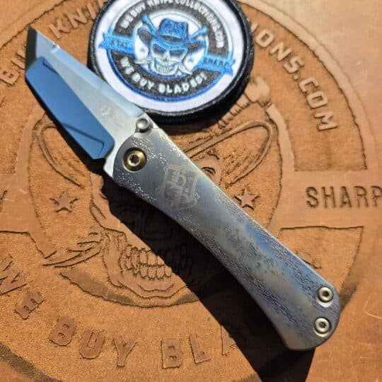 Borka Blades x Marfione Custom SBT with Sean Marfione hand-ground diamond polished blade.