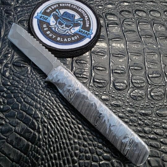 Glenn Are Hovin H-Rail Manual OTF Prototype with Bjorkmans Twist Damasteel frame