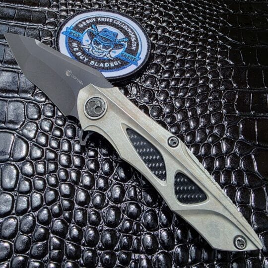 Dew Hara NOAH-ZEN DH-20B Serial 014 open custom knife