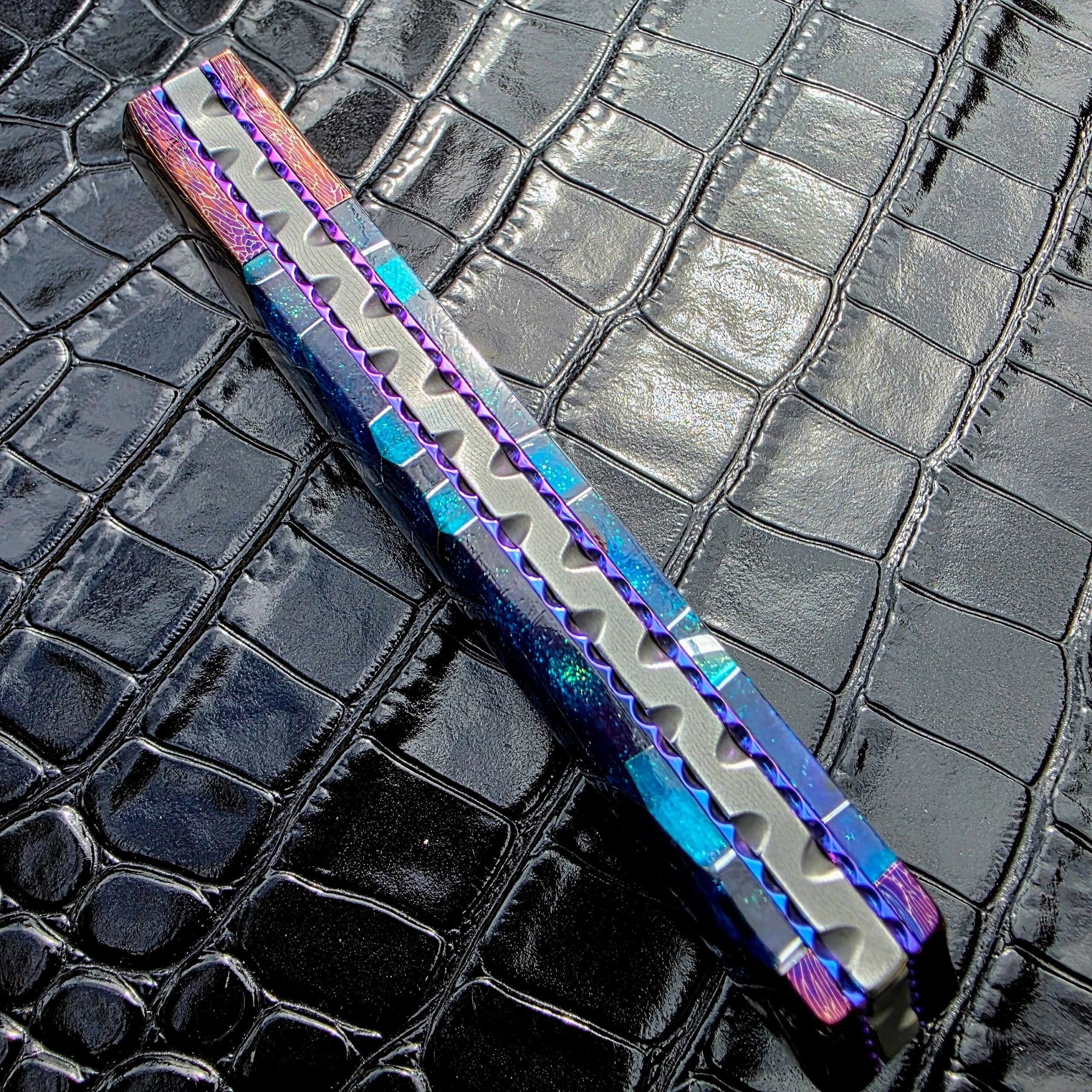 Kyle Vallotton Fetalis Chad Nichols Boomerang Damascus backspacer