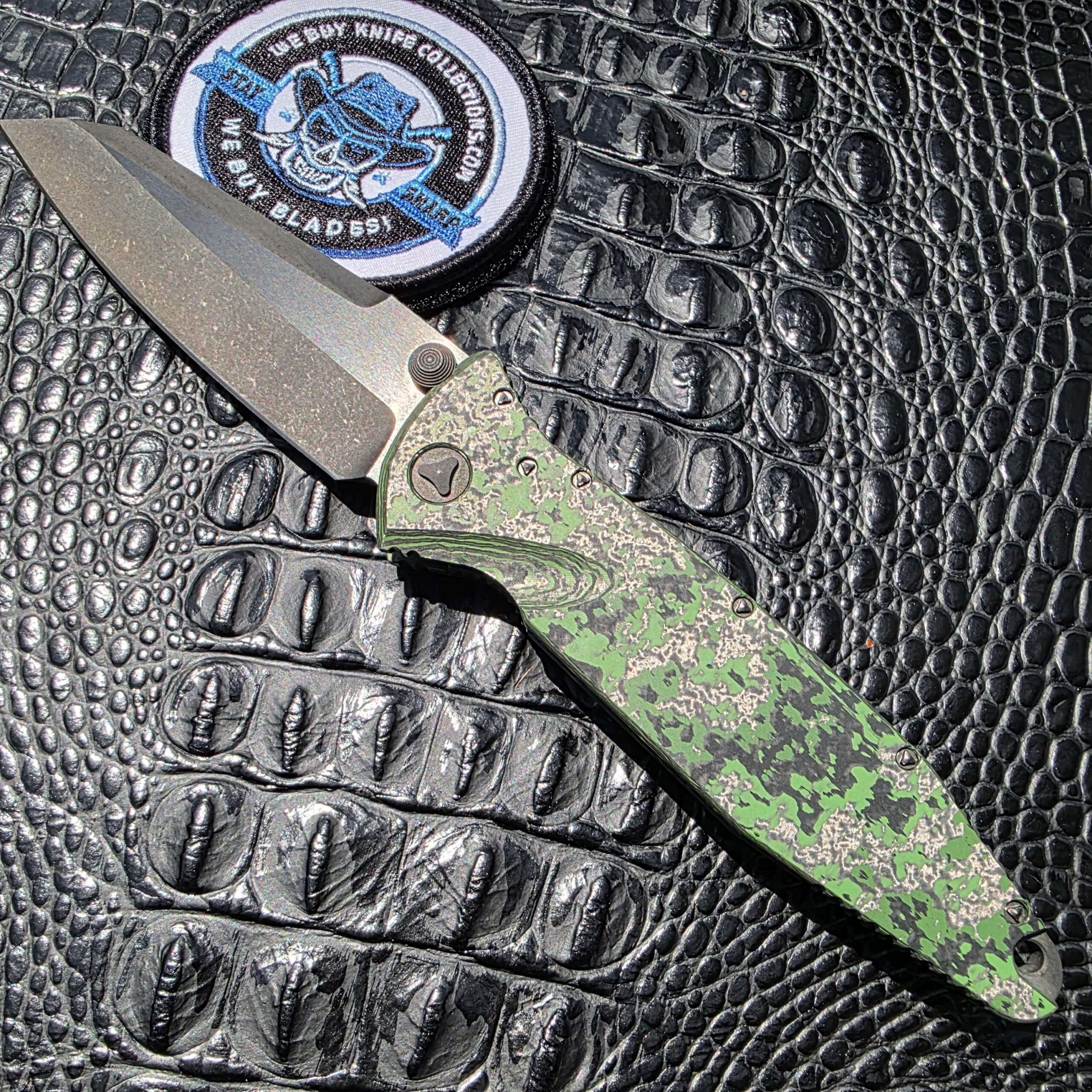 Marfione Custom Socom Elite Warcom with Jungle Wear Fat Carbon and DLC blade
