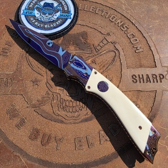 Rainy Vallotton Tempest with Baker Forge Tsunami-Mai and Mammoth Ivory