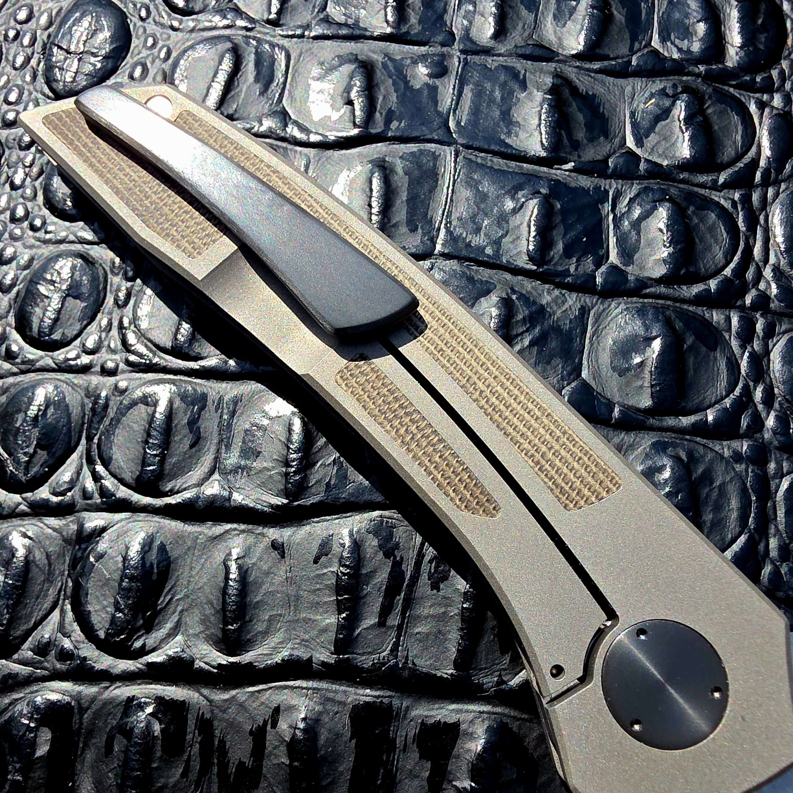ViKnives Customs by Victor Barajas ProVik1 pocket clip detail