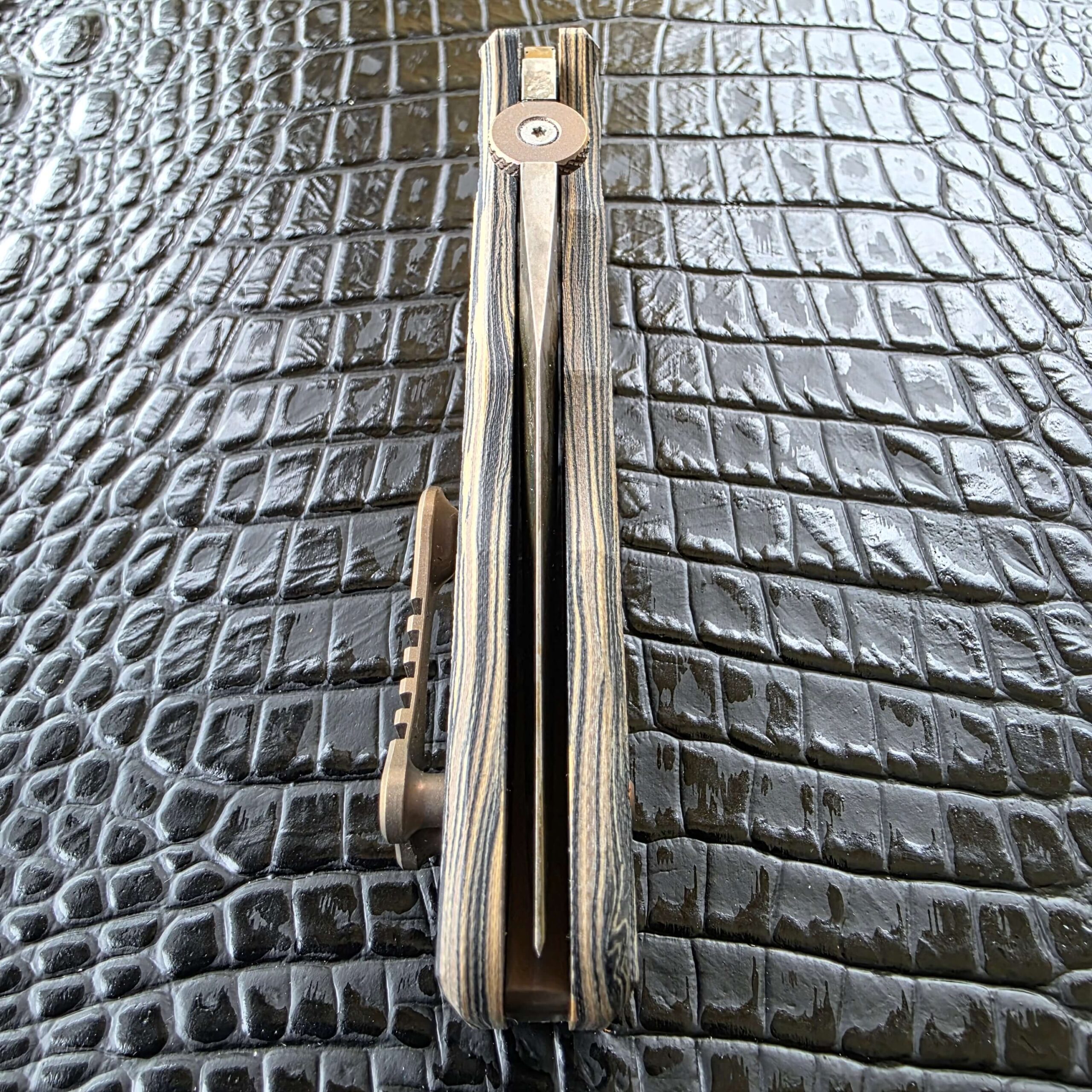 Allen Elishewitz MACV-SOG Axis Lock | Rare Antique Camo Blade