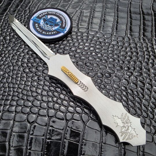 Burn Knives Vengance DA OTF 154CM tanto automatic knife