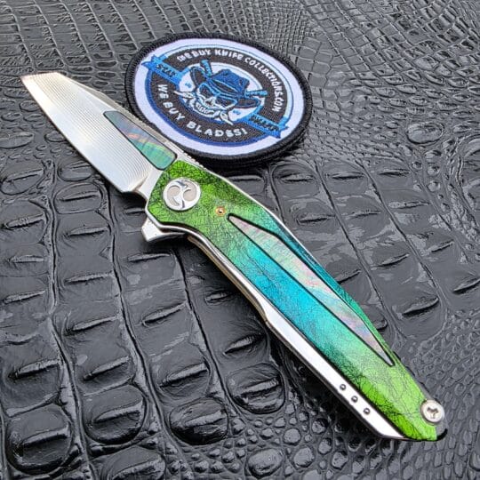 Dew Hara CHRONOS Shinkai VG-10 Damascus 1 of 1 custom knife