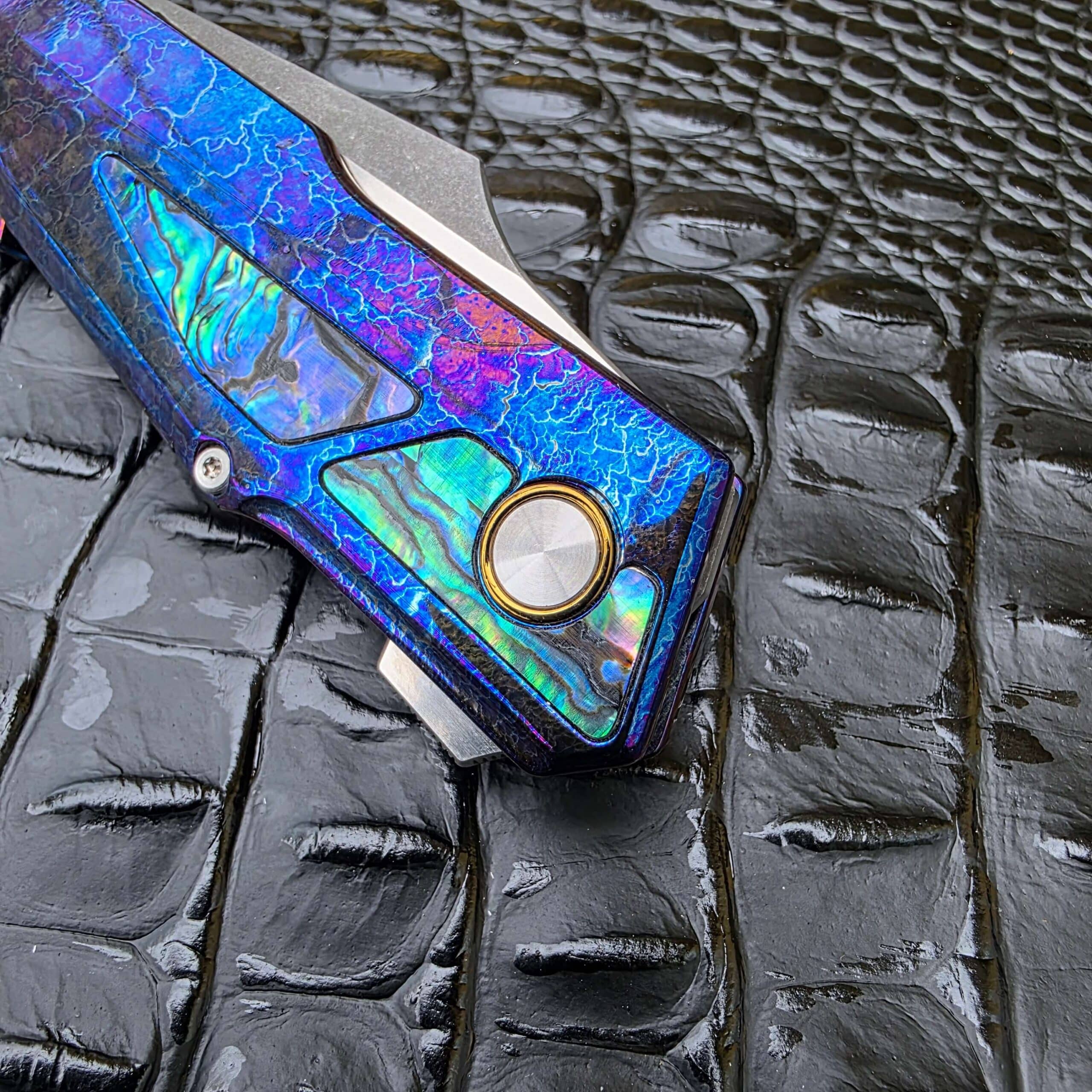 Dew Hara GAIA Serial 003 custom pivot detail