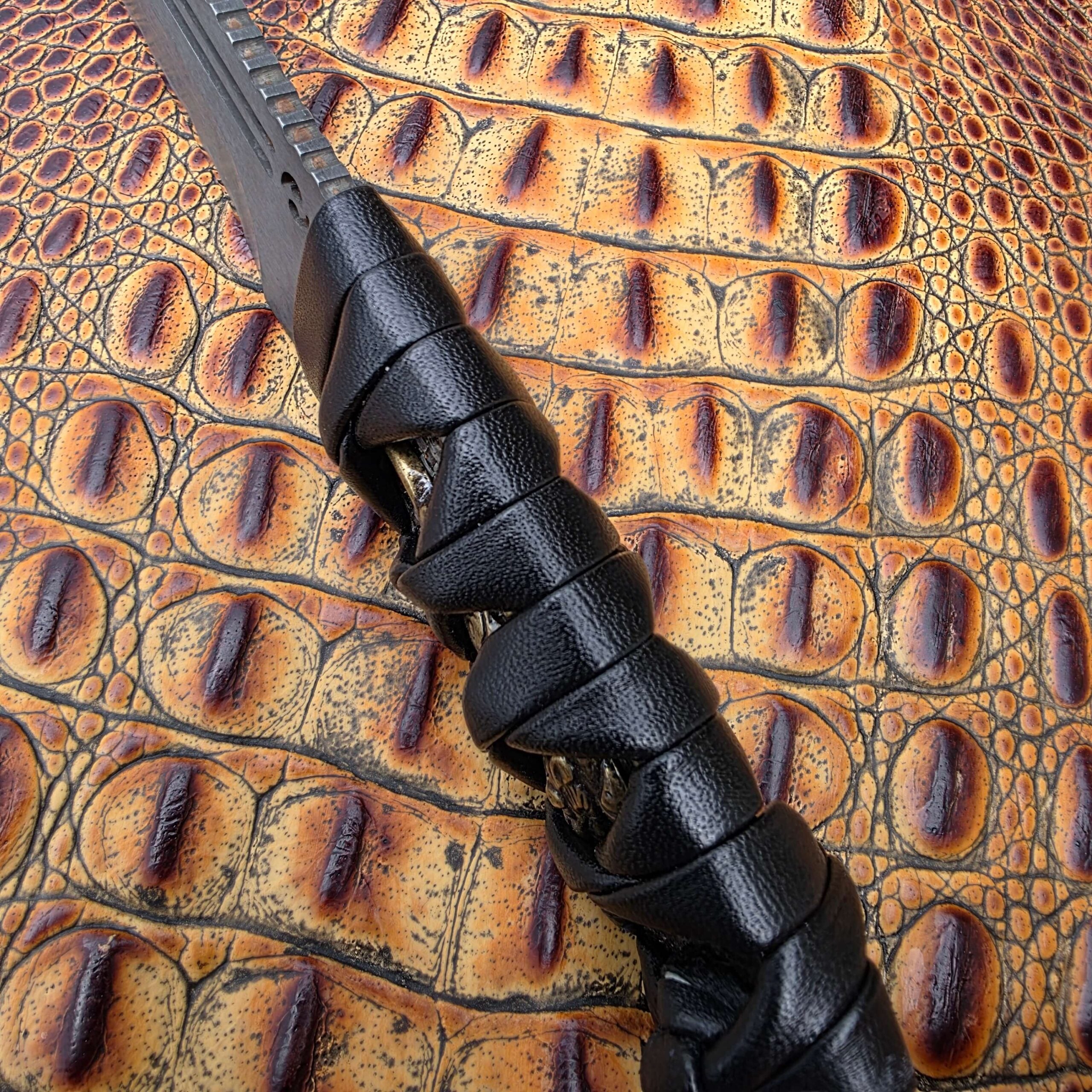 Dew Hara HOMURA grip profile detail