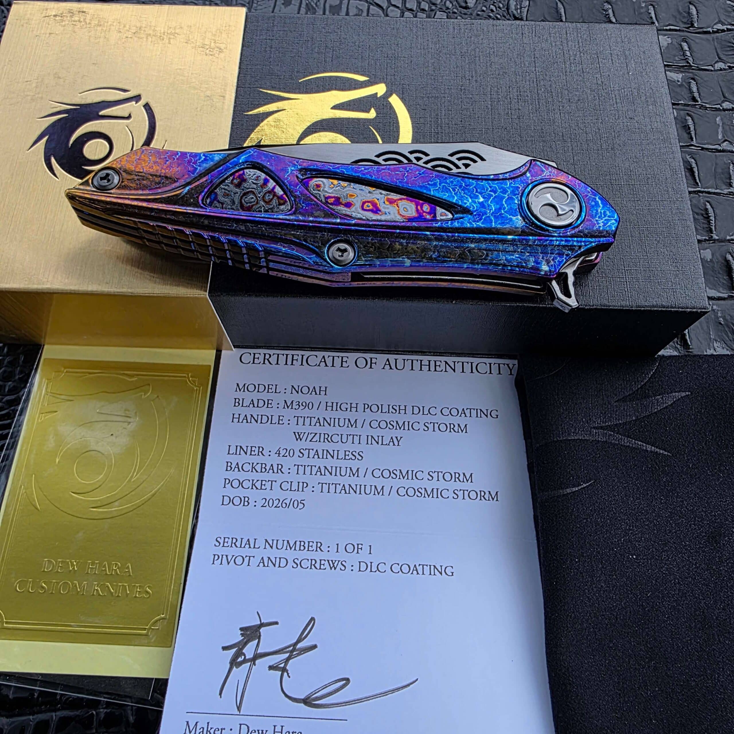Dew Hara NOAH Cosmic Storm presentation box