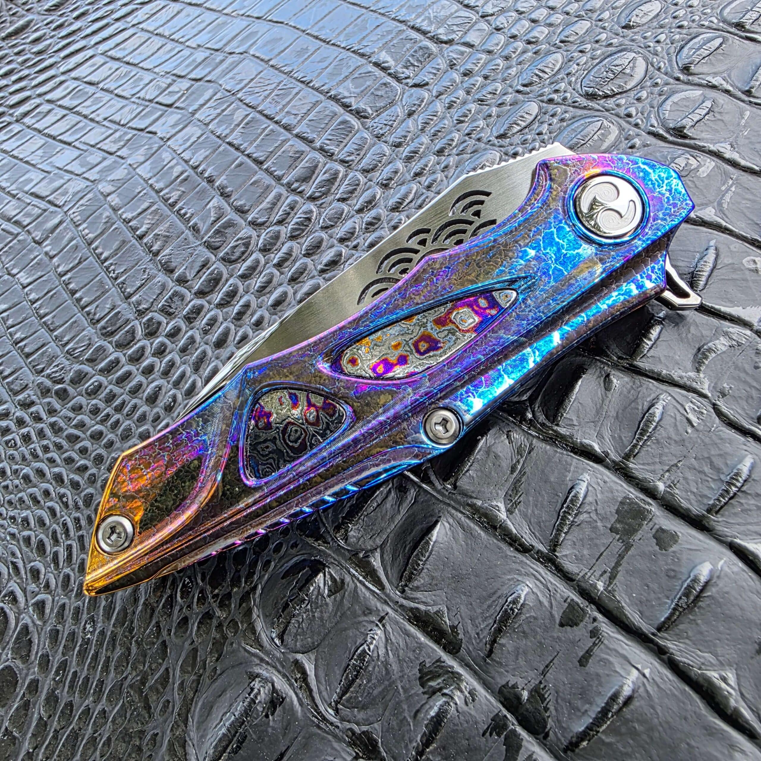 Dew Hara NOAH Cosmic Storm titanium handle