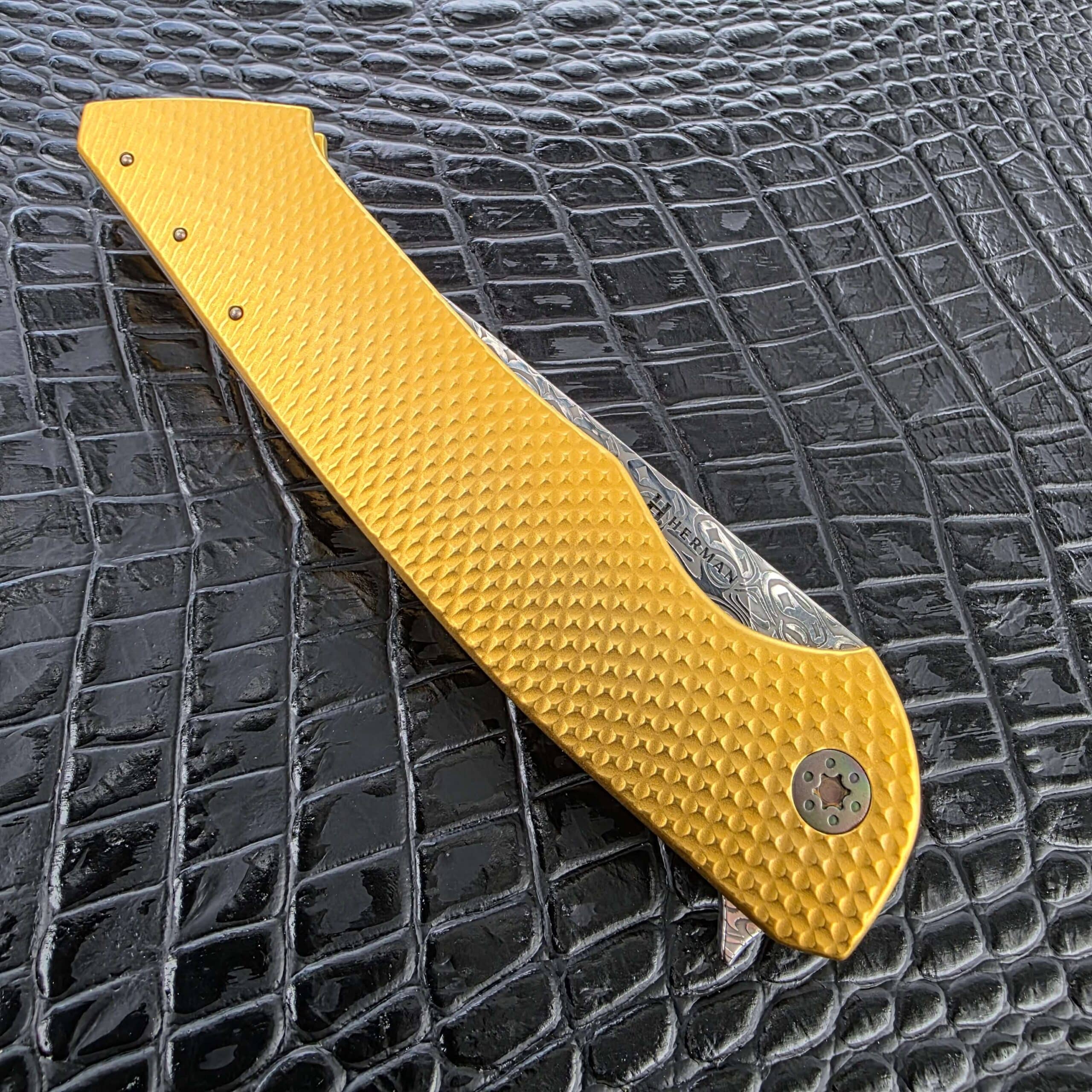 Herman Knives SLIM #0507 closed show-side view