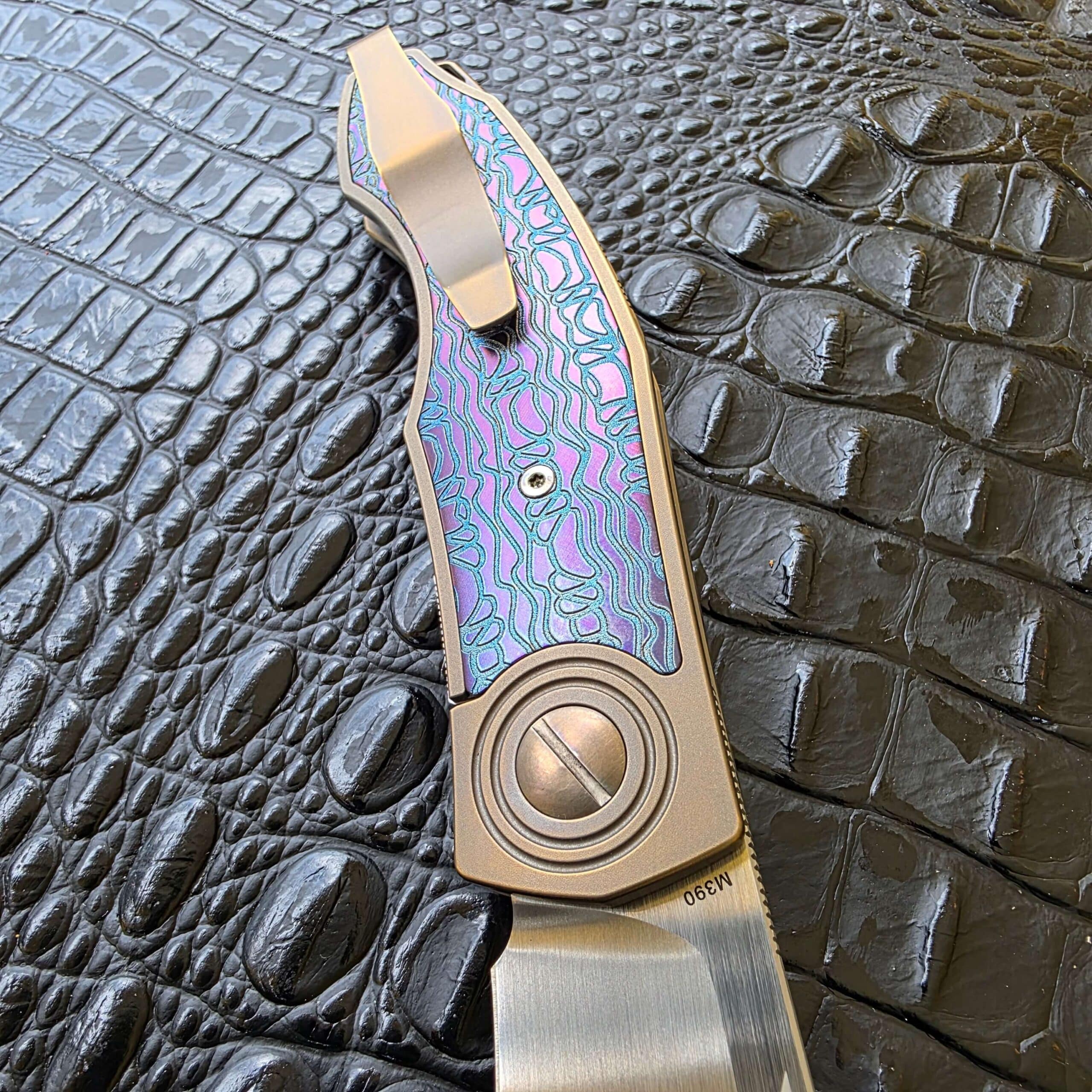 CKF Veksha concentric titanium pivot show side