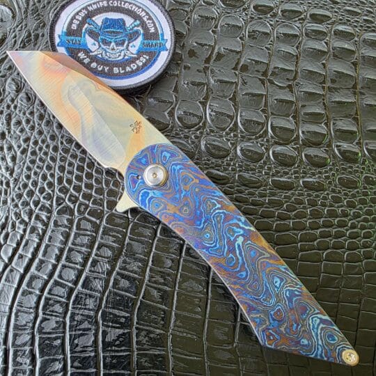 DSK Tactical Sleeper Custom with CPM 154 blade and MokiTi handle