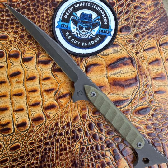 Scorpion 6 Stingray Prototype #001 show side with CPM-154 blade
